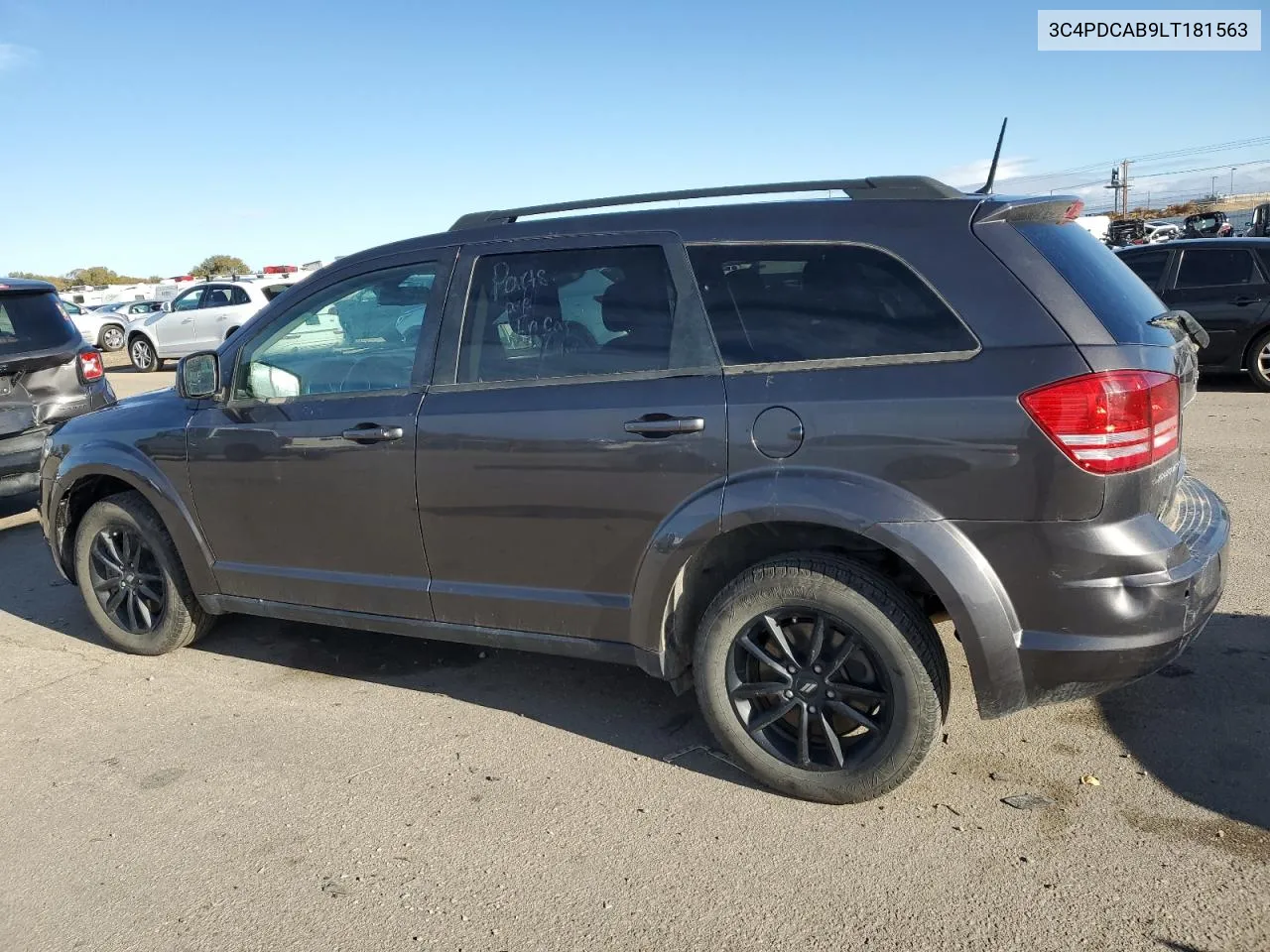 2020 Dodge Journey Se VIN: 3C4PDCAB9LT181563 Lot: 76824884