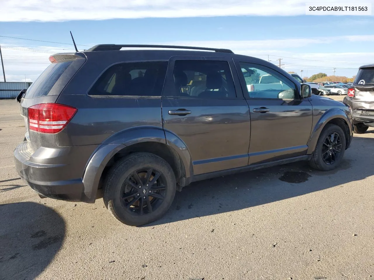 2020 Dodge Journey Se VIN: 3C4PDCAB9LT181563 Lot: 76824884