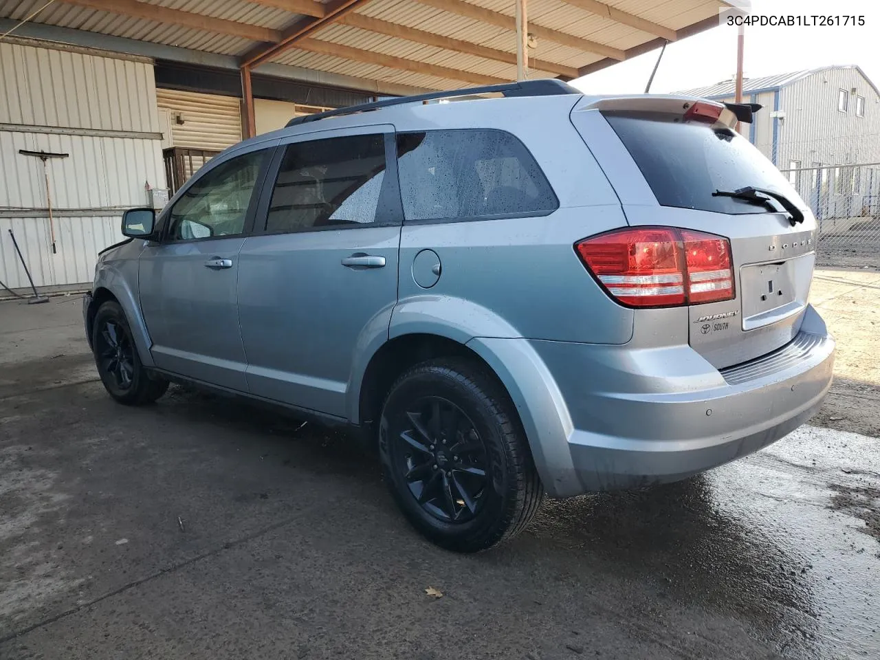 2020 Dodge Journey Se VIN: 3C4PDCAB1LT261715 Lot: 76957524