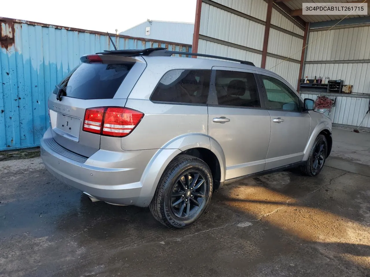 2020 Dodge Journey Se VIN: 3C4PDCAB1LT261715 Lot: 76957524