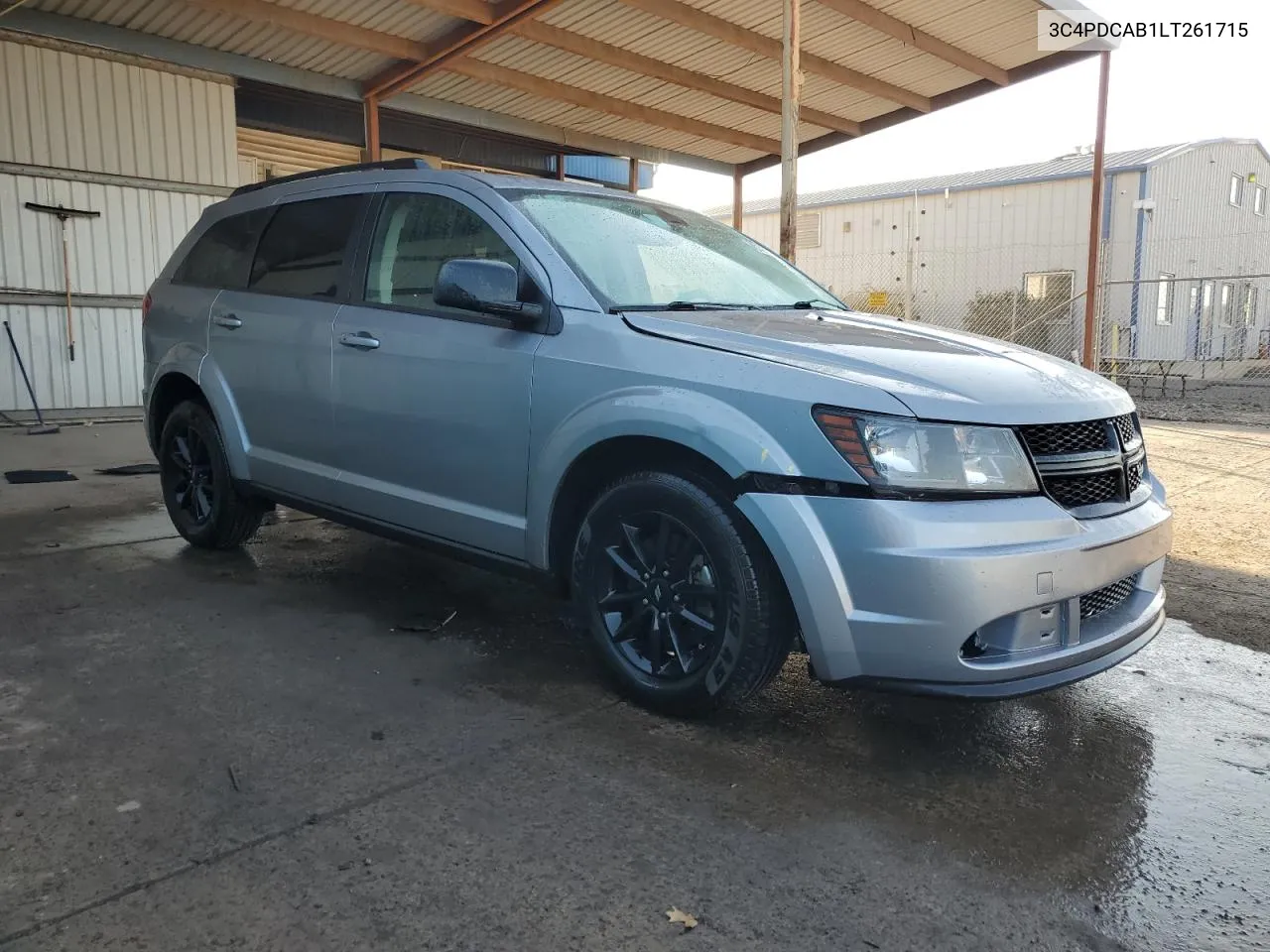 2020 Dodge Journey Se VIN: 3C4PDCAB1LT261715 Lot: 76957524