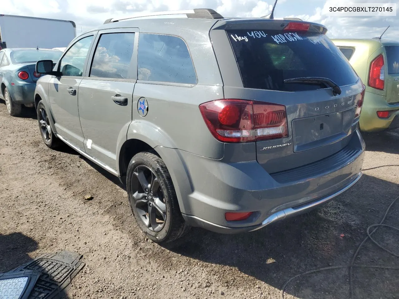 2020 Dodge Journey Crossroad VIN: 3C4PDCGBXLT270145 Lot: 77012404