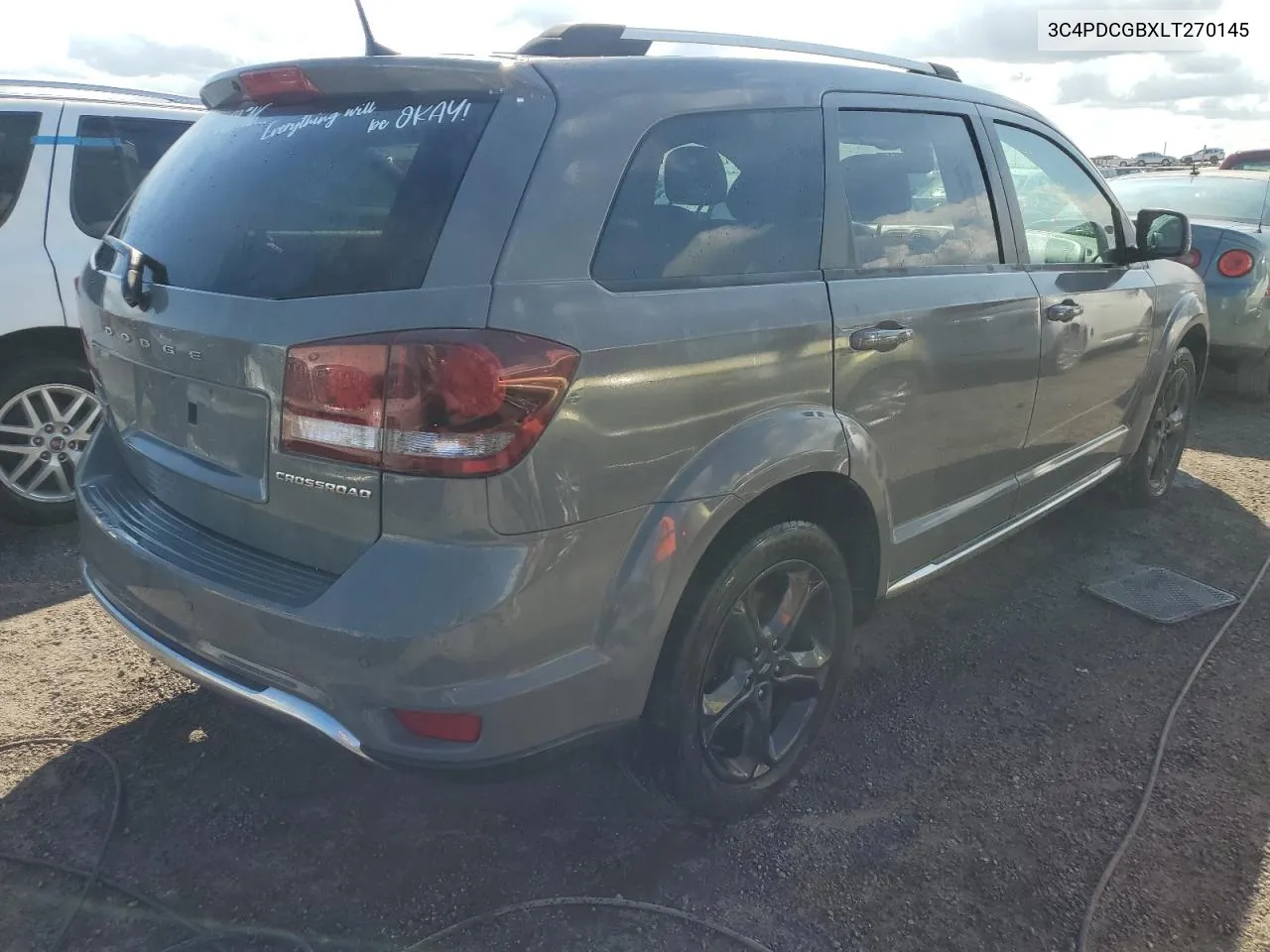 2020 Dodge Journey Crossroad VIN: 3C4PDCGBXLT270145 Lot: 77012404