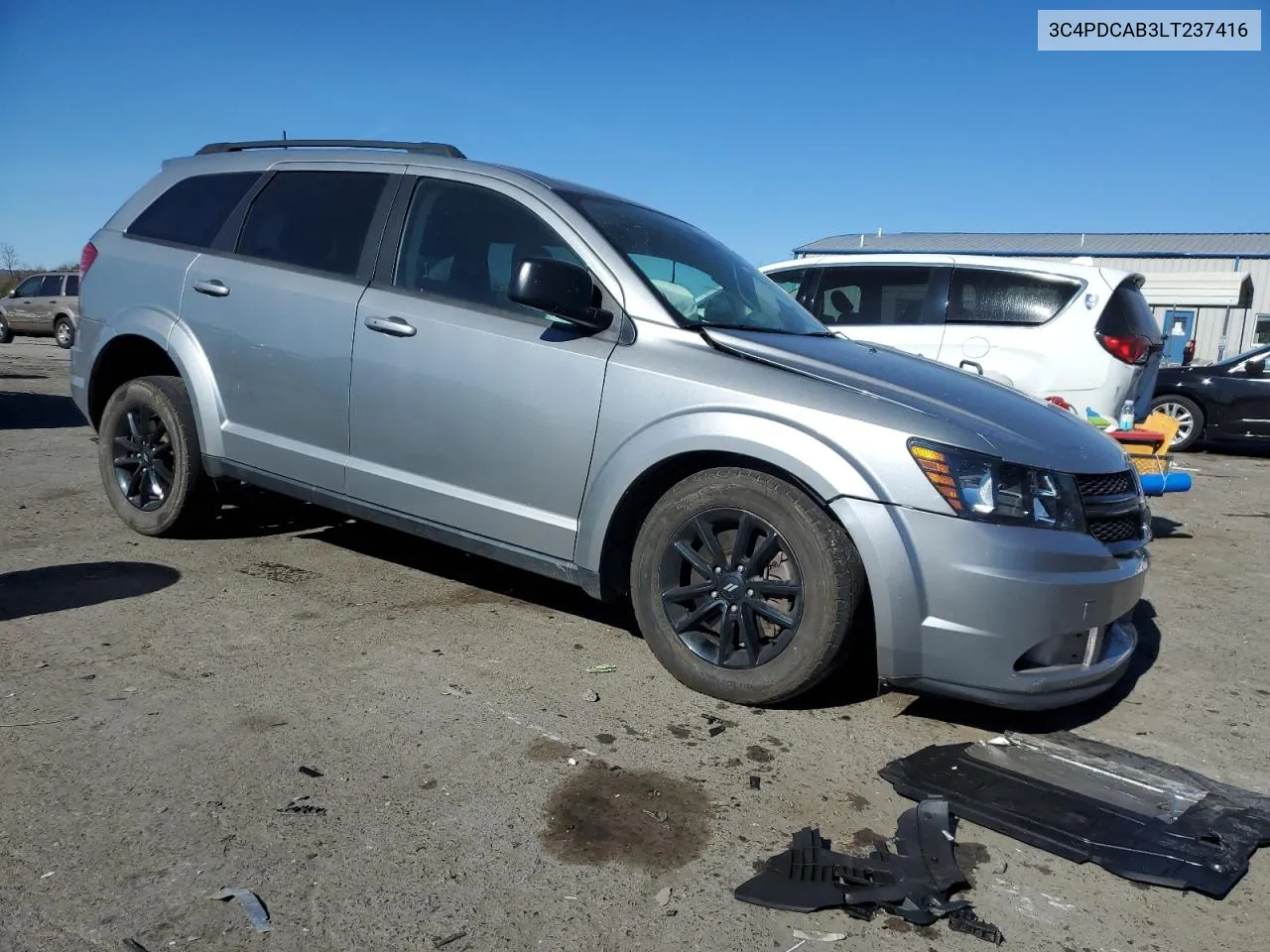 2020 Dodge Journey Se VIN: 3C4PDCAB3LT237416 Lot: 77304114