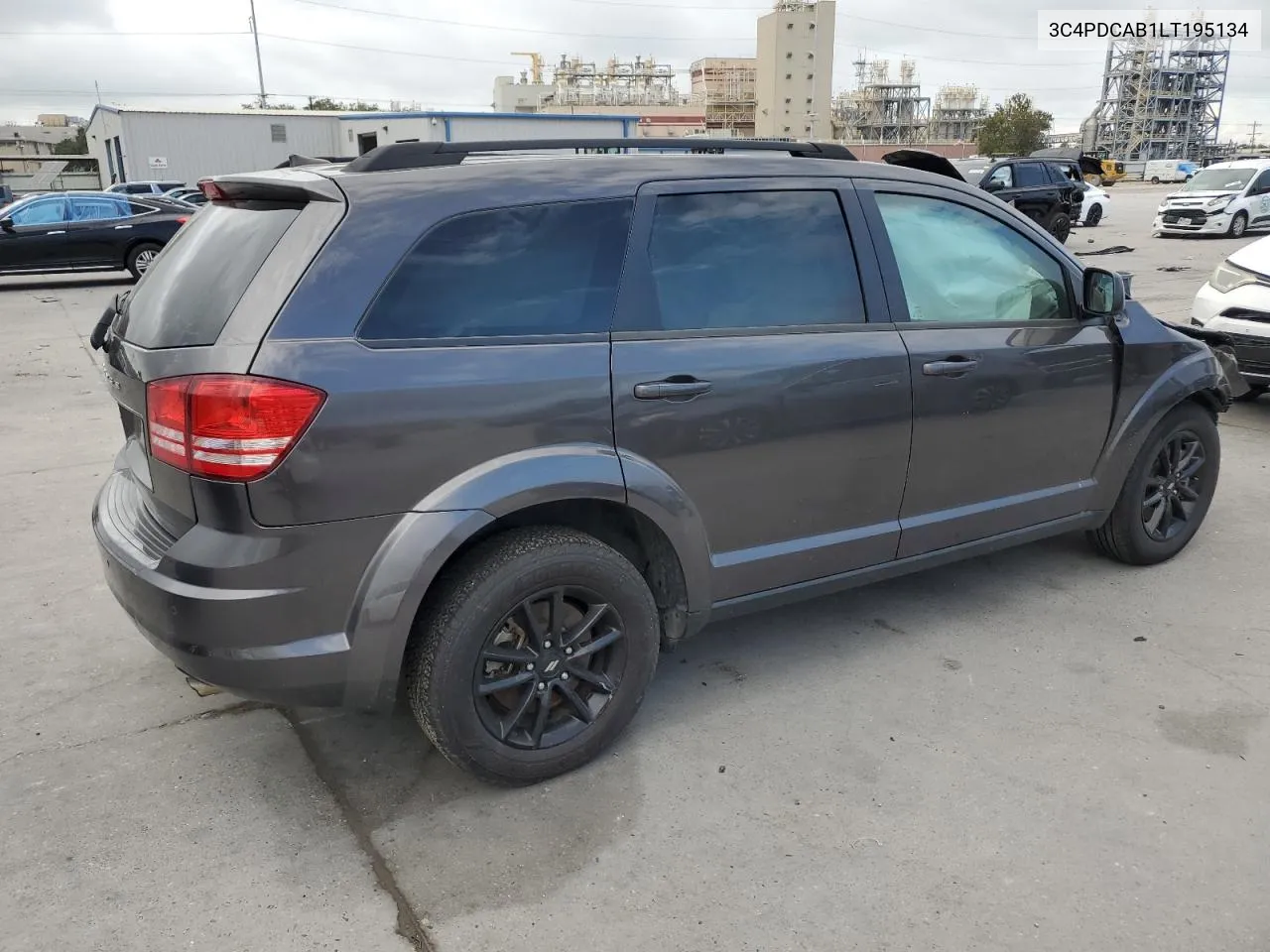 2020 Dodge Journey Se VIN: 3C4PDCAB1LT195134 Lot: 77599904