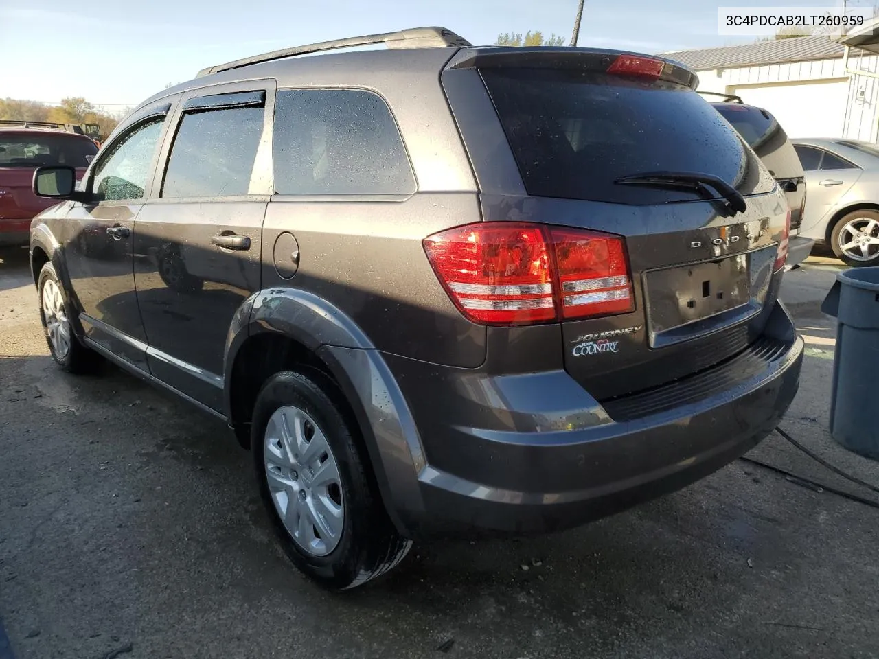 2020 Dodge Journey Se VIN: 3C4PDCAB2LT260959 Lot: 77949334