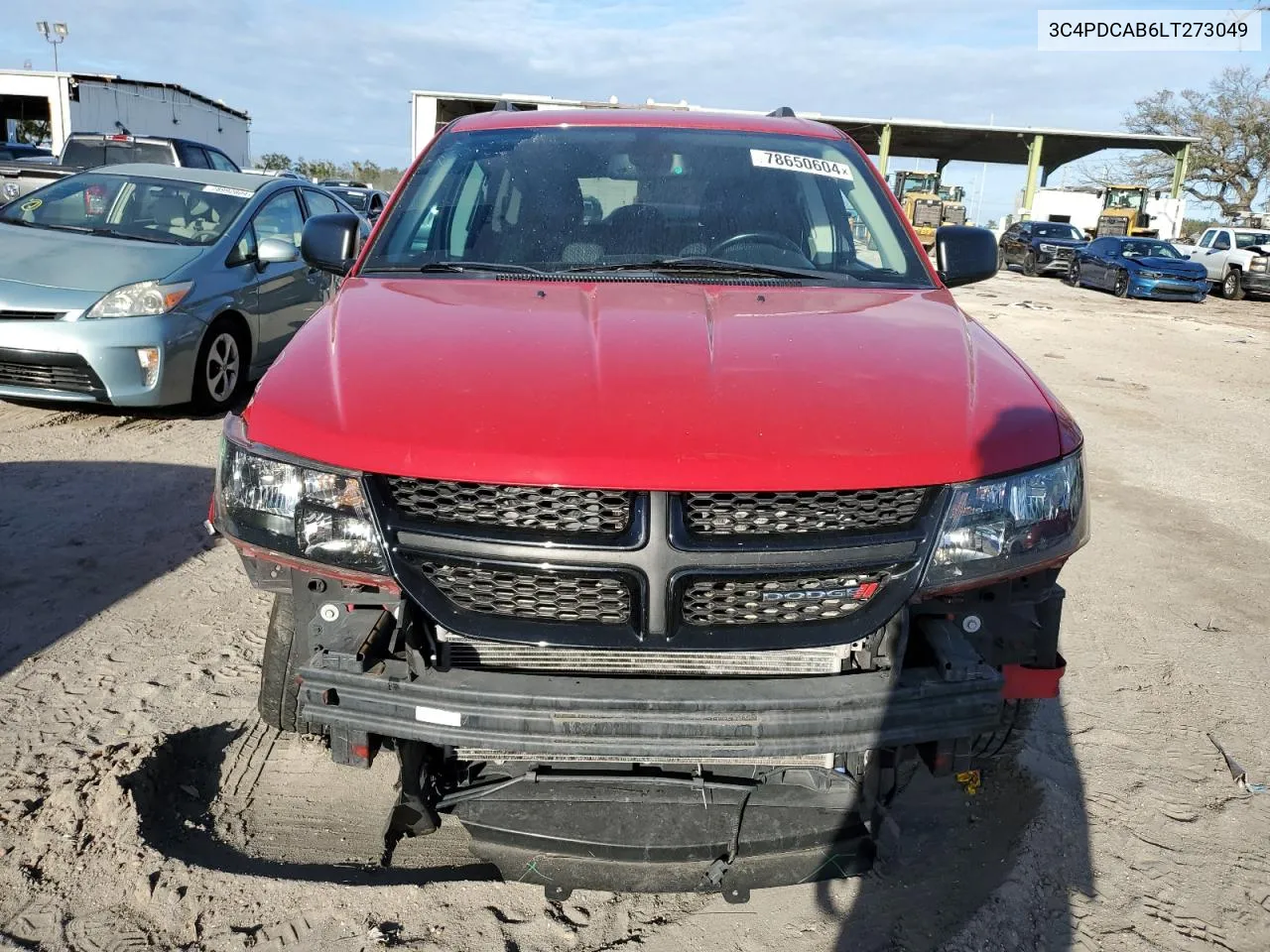 2020 Dodge Journey Se VIN: 3C4PDCAB6LT273049 Lot: 78650604