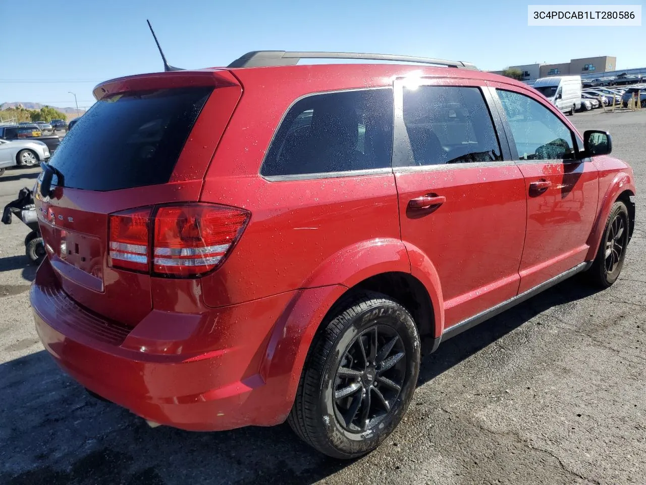 2020 Dodge Journey Se VIN: 3C4PDCAB1LT280586 Lot: 79344814