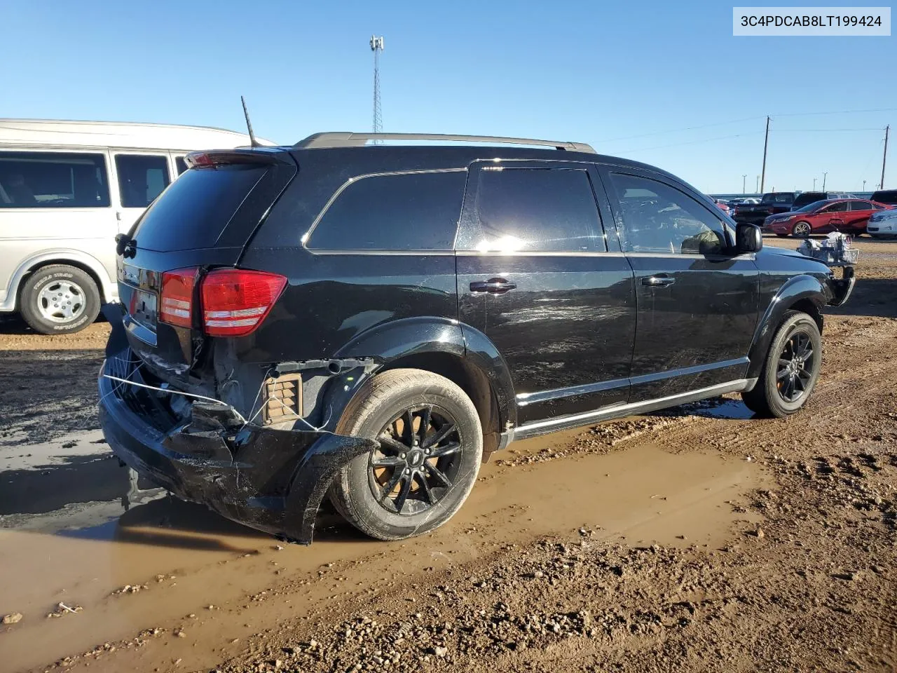 2020 Dodge Journey Se VIN: 3C4PDCAB8LT199424 Lot: 79466314