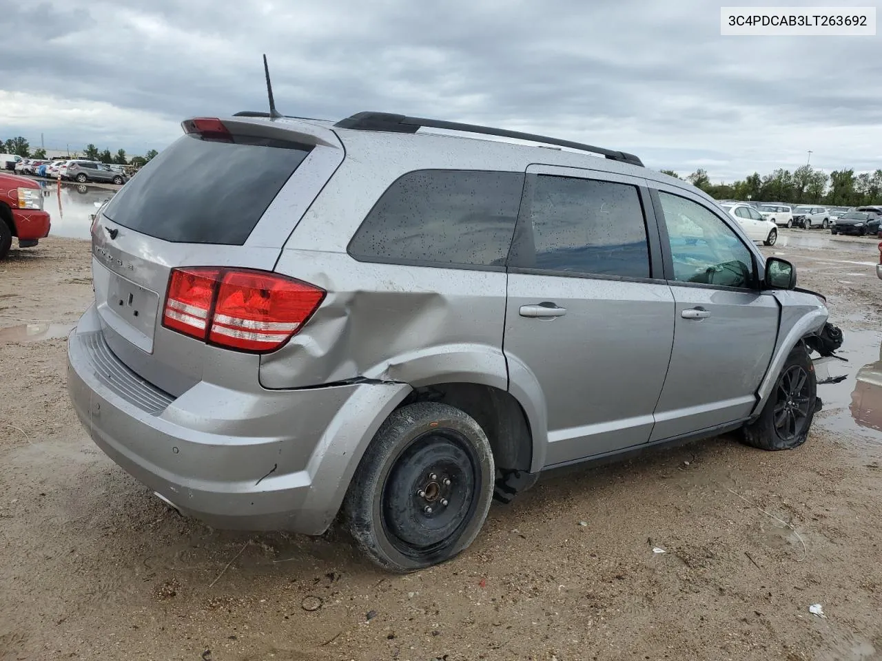 2020 Dodge Journey Se VIN: 3C4PDCAB3LT263692 Lot: 79509784