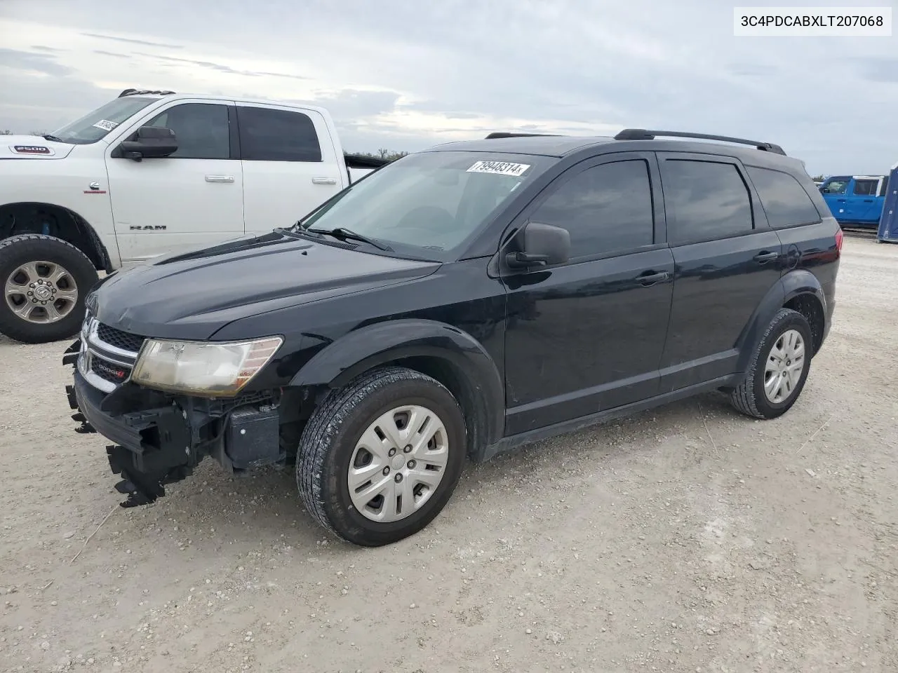 2020 Dodge Journey Se VIN: 3C4PDCABXLT207068 Lot: 79948314