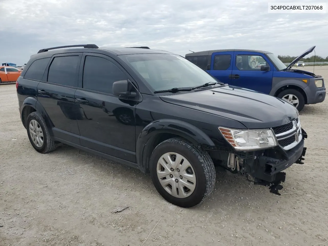 2020 Dodge Journey Se VIN: 3C4PDCABXLT207068 Lot: 79948314