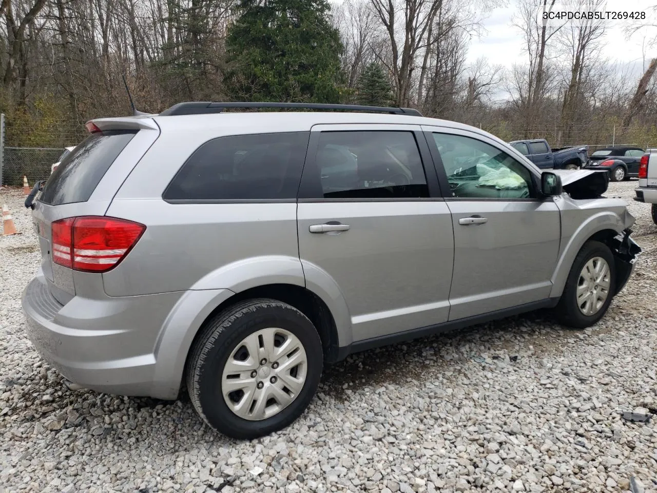 2020 Dodge Journey Se VIN: 3C4PDCAB5LT269428 Lot: 80193834