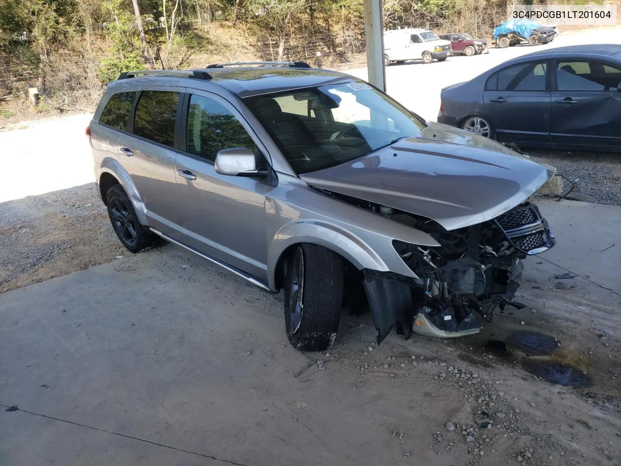 2020 Dodge Journey Crossroad VIN: 3C4PDCGB1LT201604 Lot: 80301984