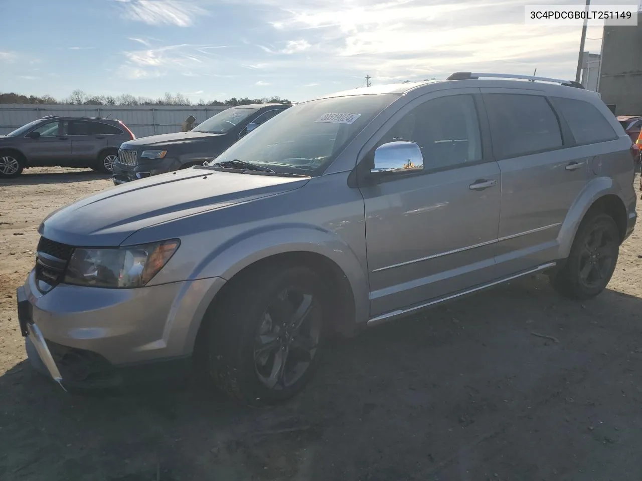 2020 Dodge Journey Crossroad VIN: 3C4PDCGB0LT251149 Lot: 80519024