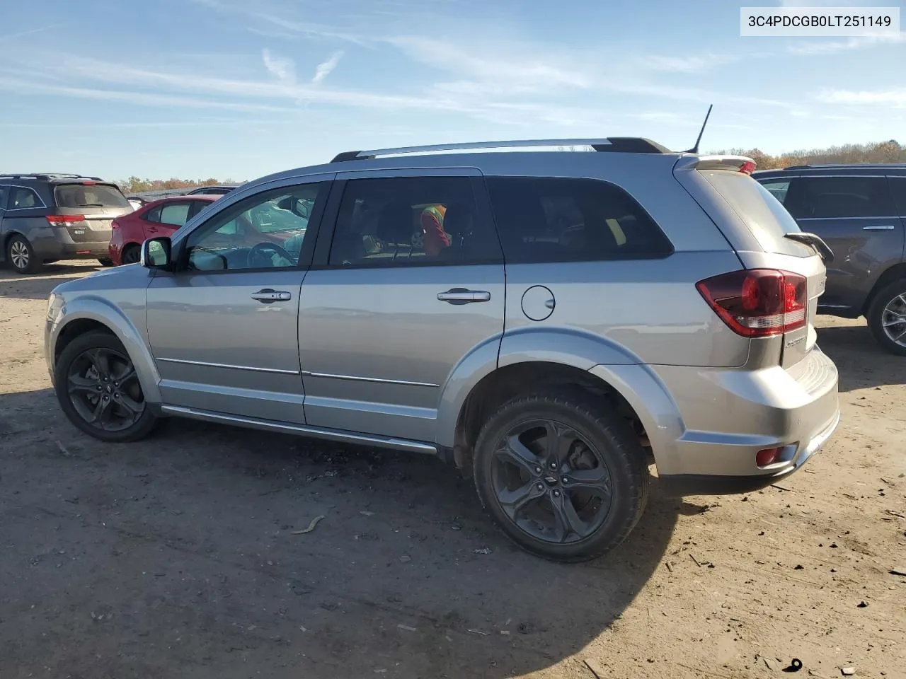 2020 Dodge Journey Crossroad VIN: 3C4PDCGB0LT251149 Lot: 80519024