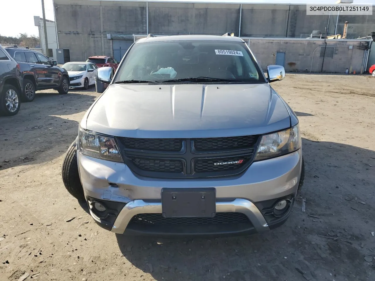 2020 Dodge Journey Crossroad VIN: 3C4PDCGB0LT251149 Lot: 80519024