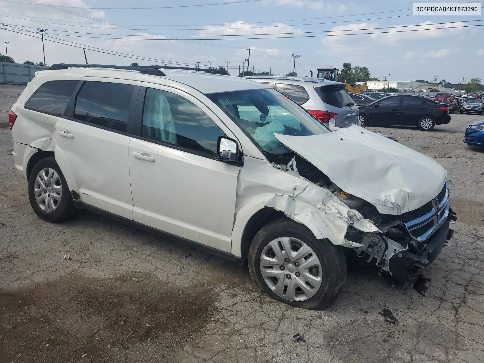 3C4PDCAB4KT873390 2019 Dodge Journey Se