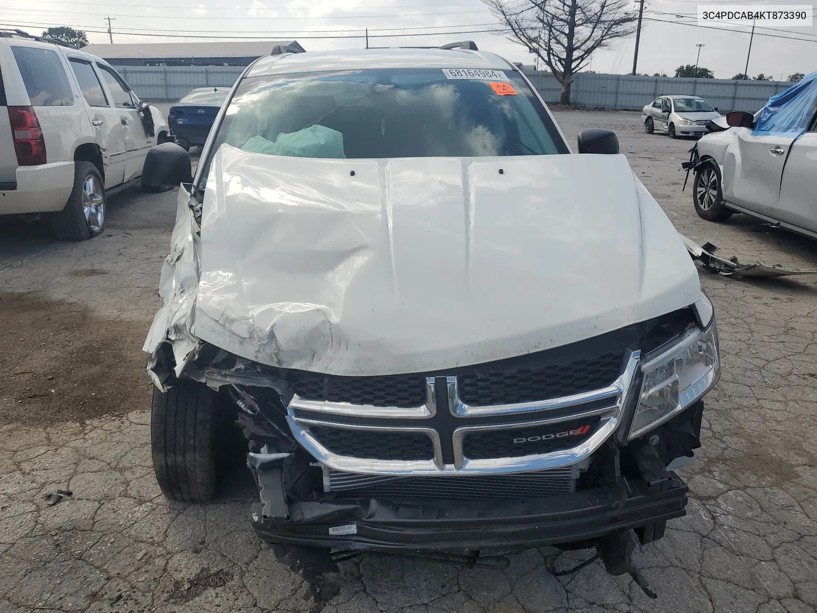 2019 Dodge Journey Se VIN: 3C4PDCAB4KT873390 Lot: 68164984