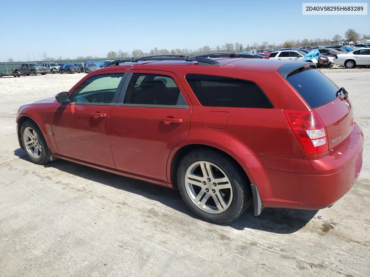 2005 Dodge Magnum R/T VIN: 2D4GV58295H683289 Lot: 47619254