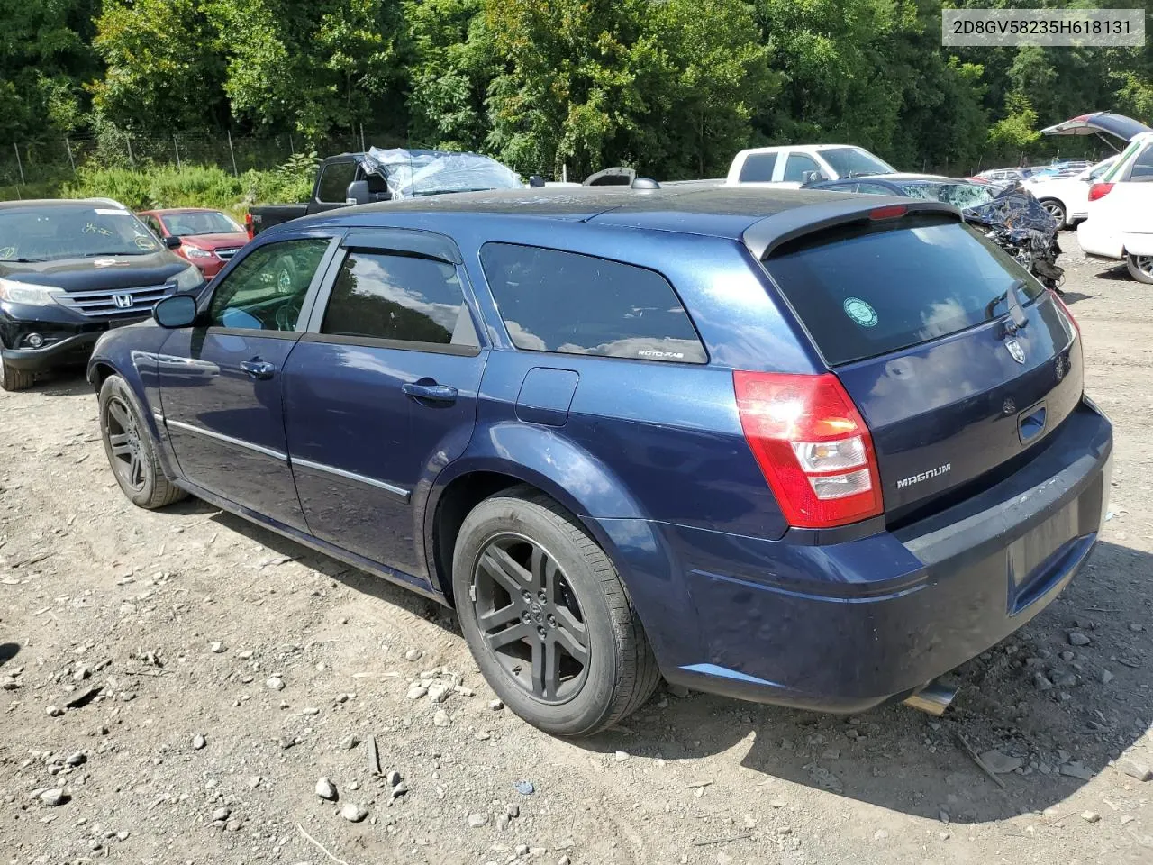 2005 Dodge Magnum R/T VIN: 2D8GV58235H618131 Lot: 64502134