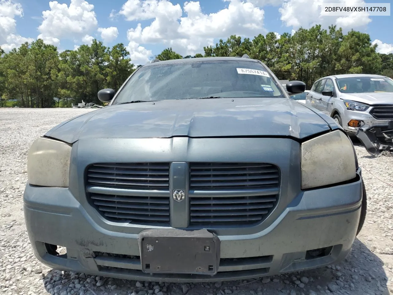 2D8FV48VX5H147708 2005 Dodge Magnum Sxt