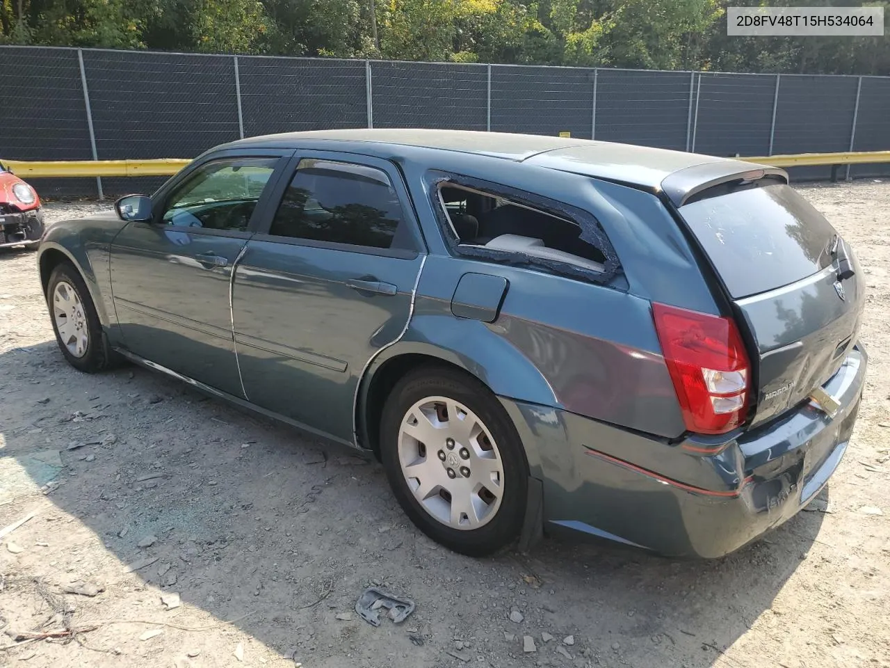 2005 Dodge Magnum Se VIN: 2D8FV48T15H534064 Lot: 69132174