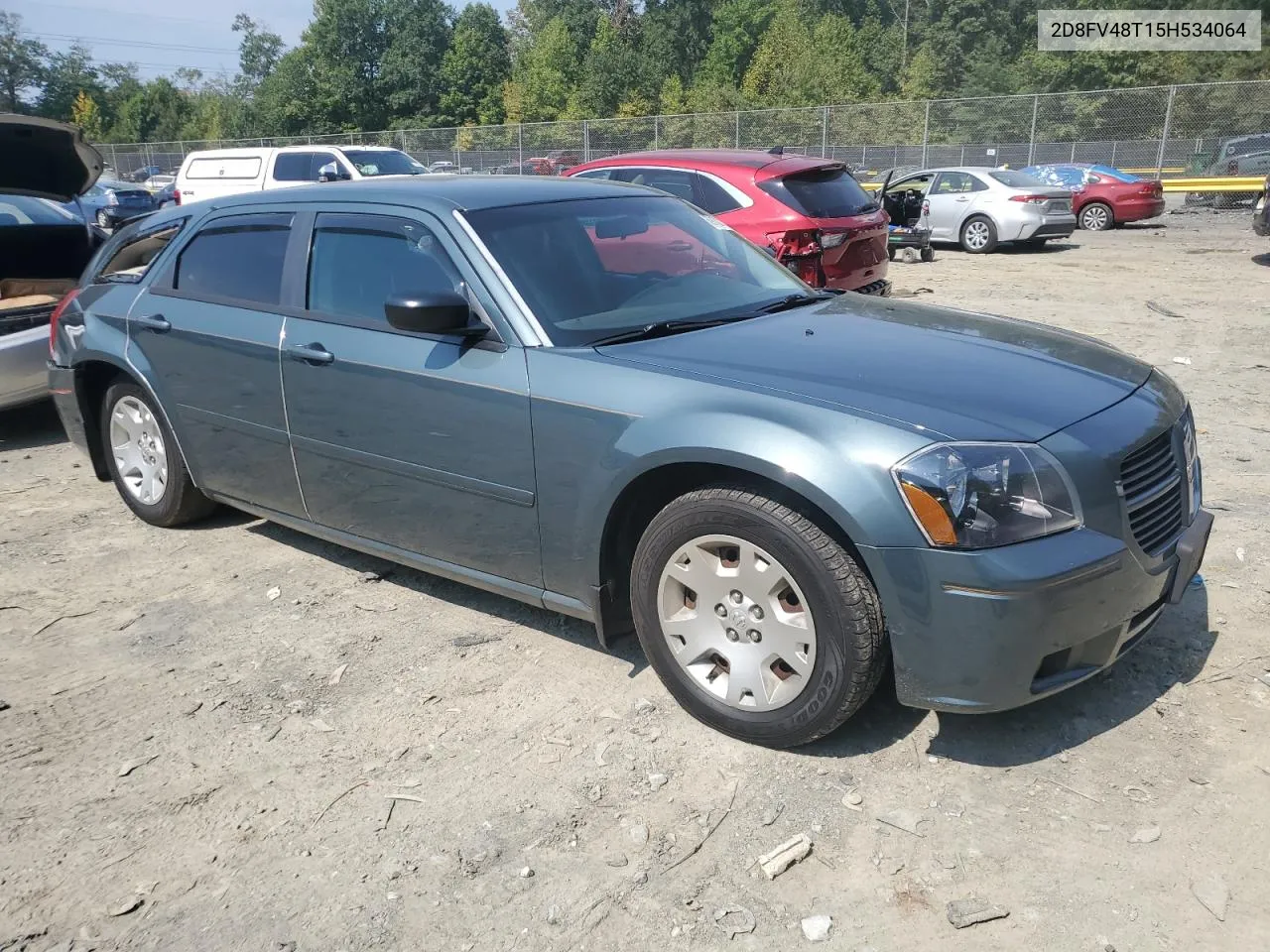 2005 Dodge Magnum Se VIN: 2D8FV48T15H534064 Lot: 69132174