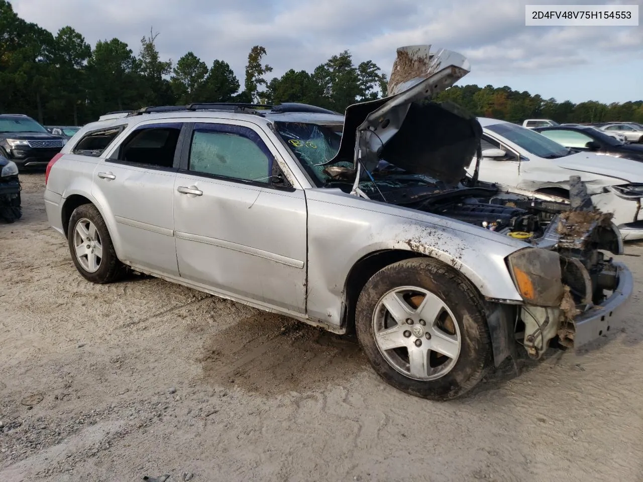 2005 Dodge Magnum Sxt VIN: 2D4FV48V75H154553 Lot: 71887724