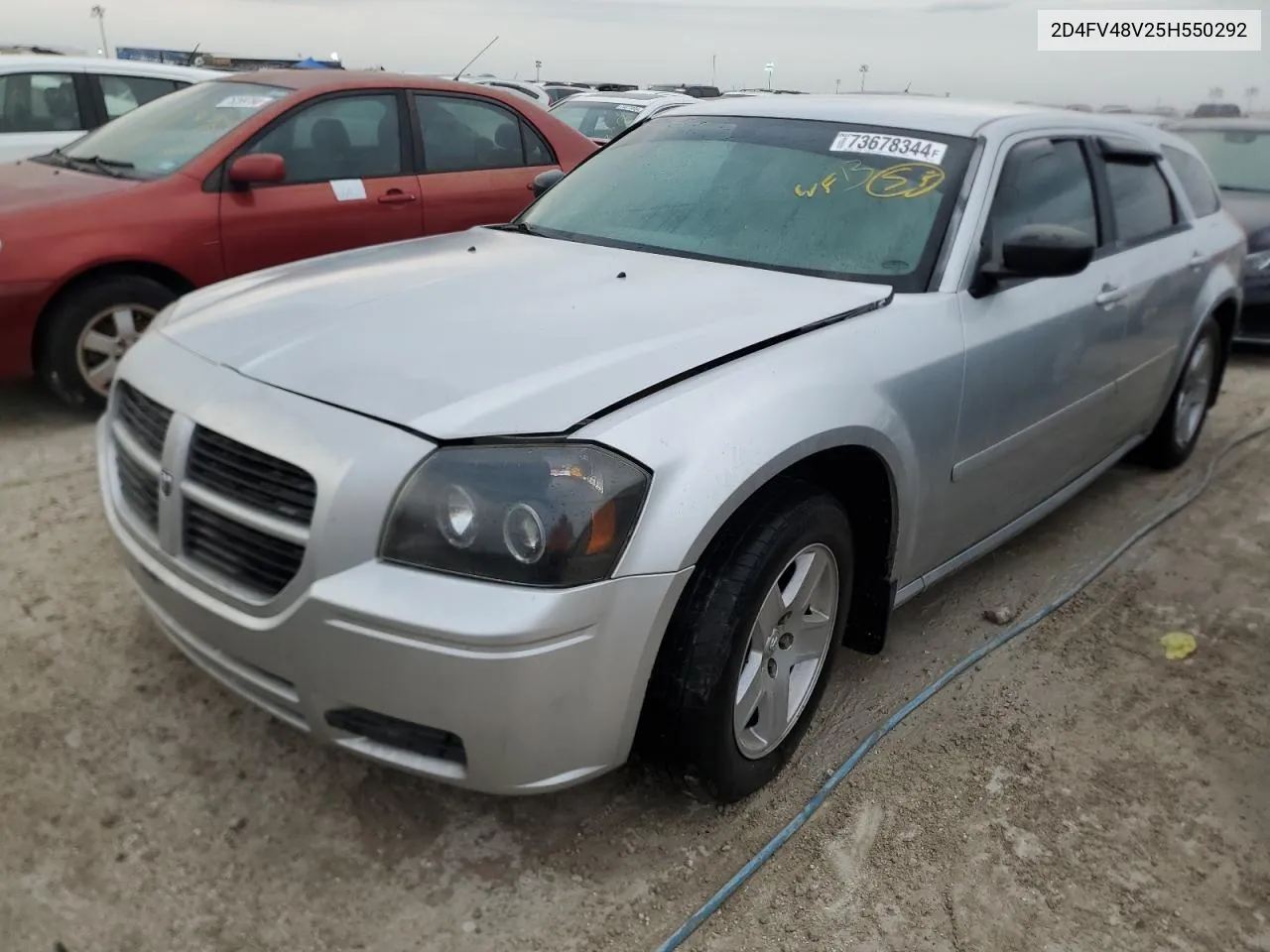 2005 Dodge Magnum Sxt VIN: 2D4FV48V25H550292 Lot: 73678344