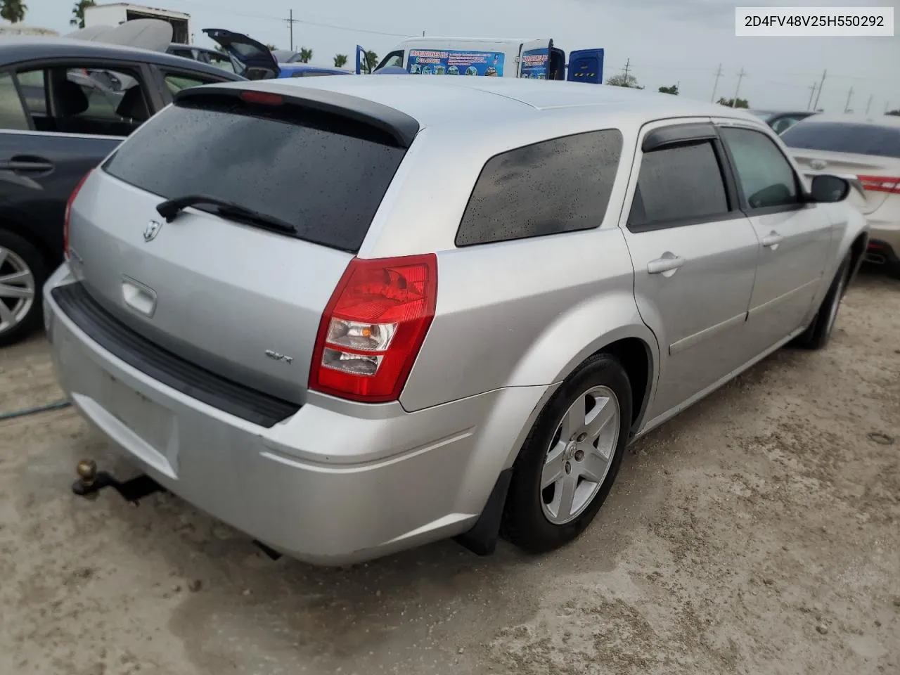 2005 Dodge Magnum Sxt VIN: 2D4FV48V25H550292 Lot: 73678344