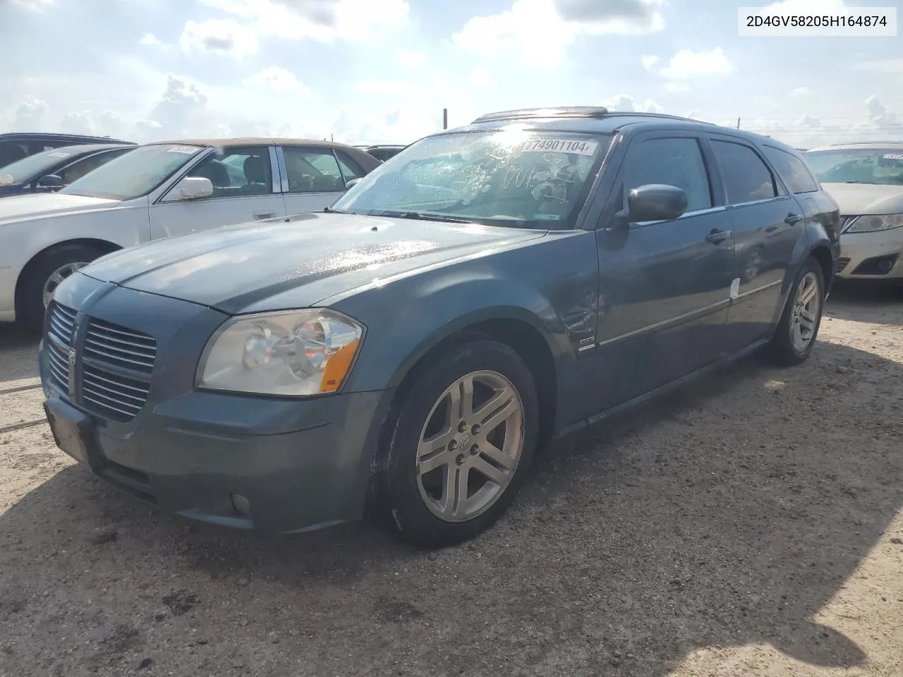 2005 Dodge Magnum R/T VIN: 2D4GV58205H164874 Lot: 74901104