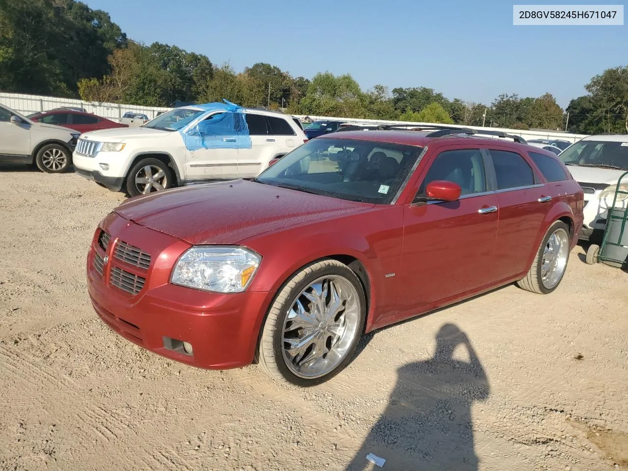 2005 Dodge Magnum R/T VIN: 2D8GV58245H671047 Lot: 77105524