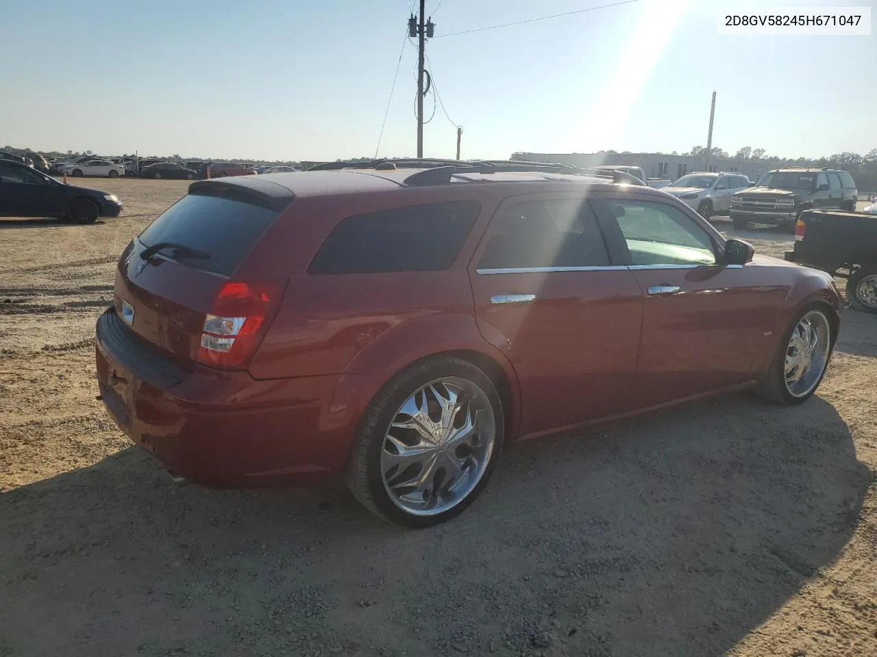 2005 Dodge Magnum R/T VIN: 2D8GV58245H671047 Lot: 77105524