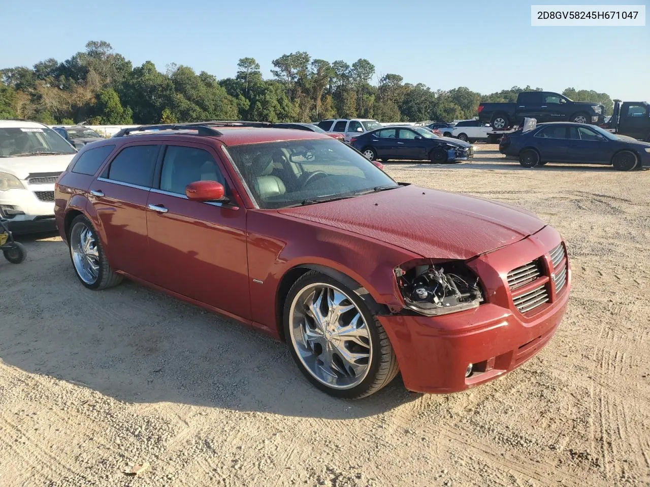 2005 Dodge Magnum R/T VIN: 2D8GV58245H671047 Lot: 77105524