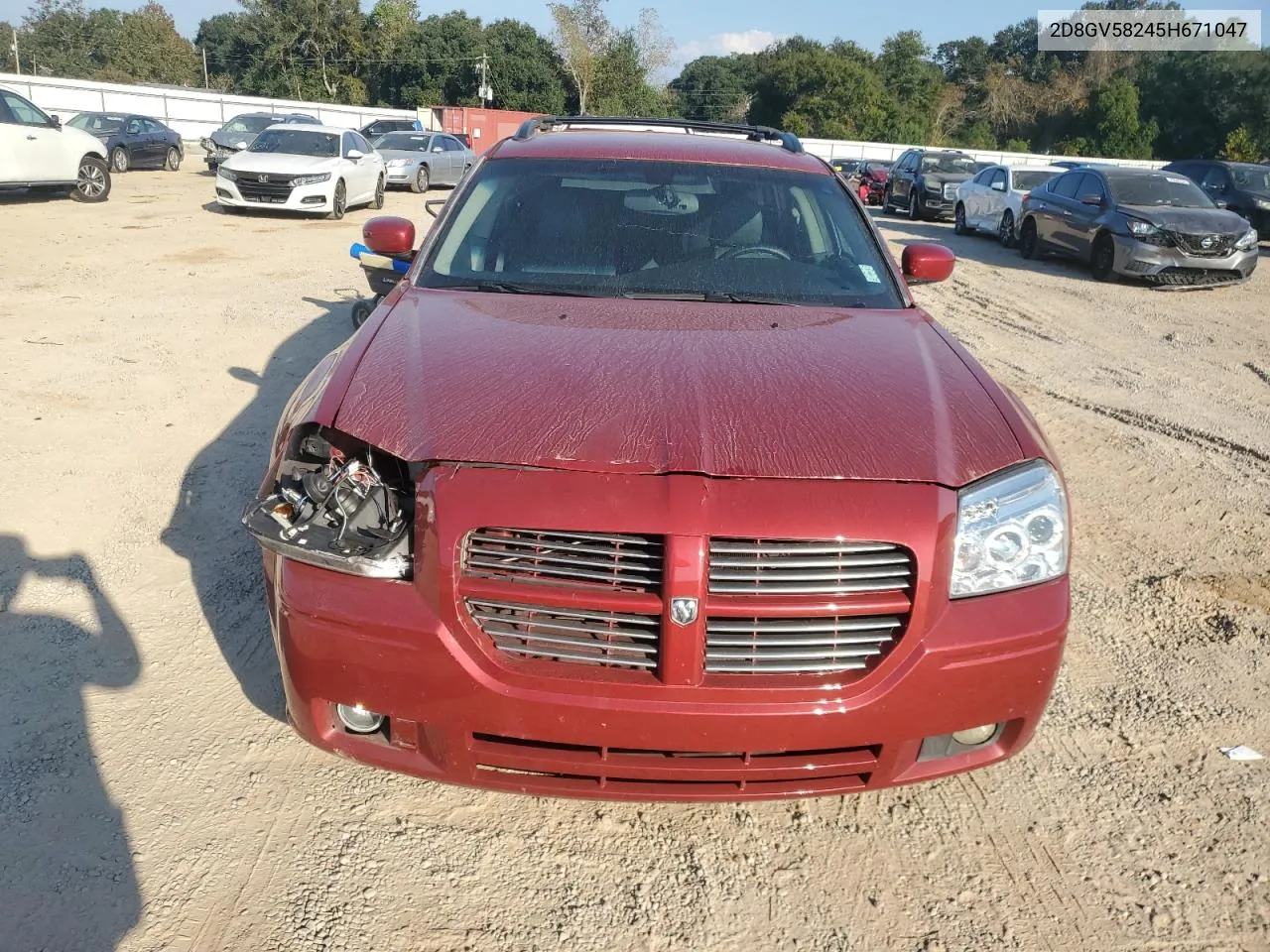 2005 Dodge Magnum R/T VIN: 2D8GV58245H671047 Lot: 77105524