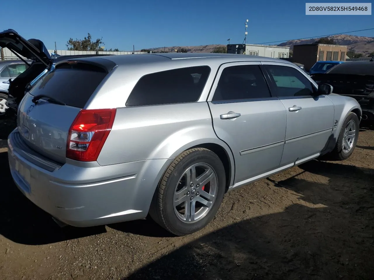 2005 Dodge Magnum R/T VIN: 2D8GV582X5H549468 Lot: 77535504