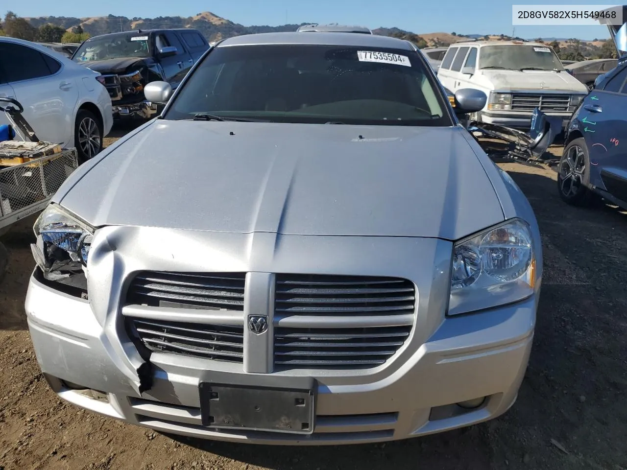 2005 Dodge Magnum R/T VIN: 2D8GV582X5H549468 Lot: 77535504