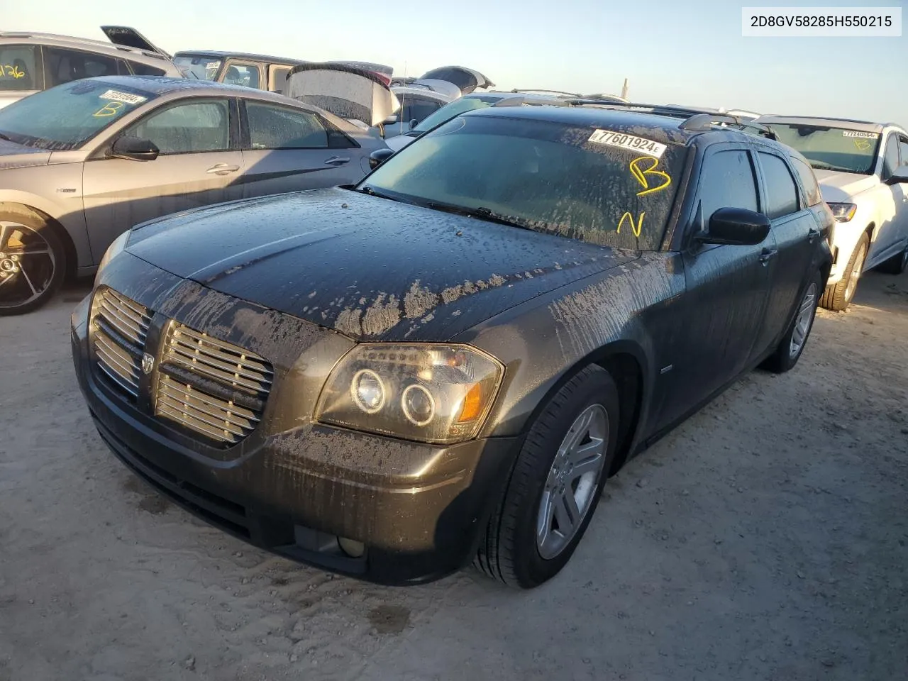 2005 Dodge Magnum R/T VIN: 2D8GV58285H550215 Lot: 77601924