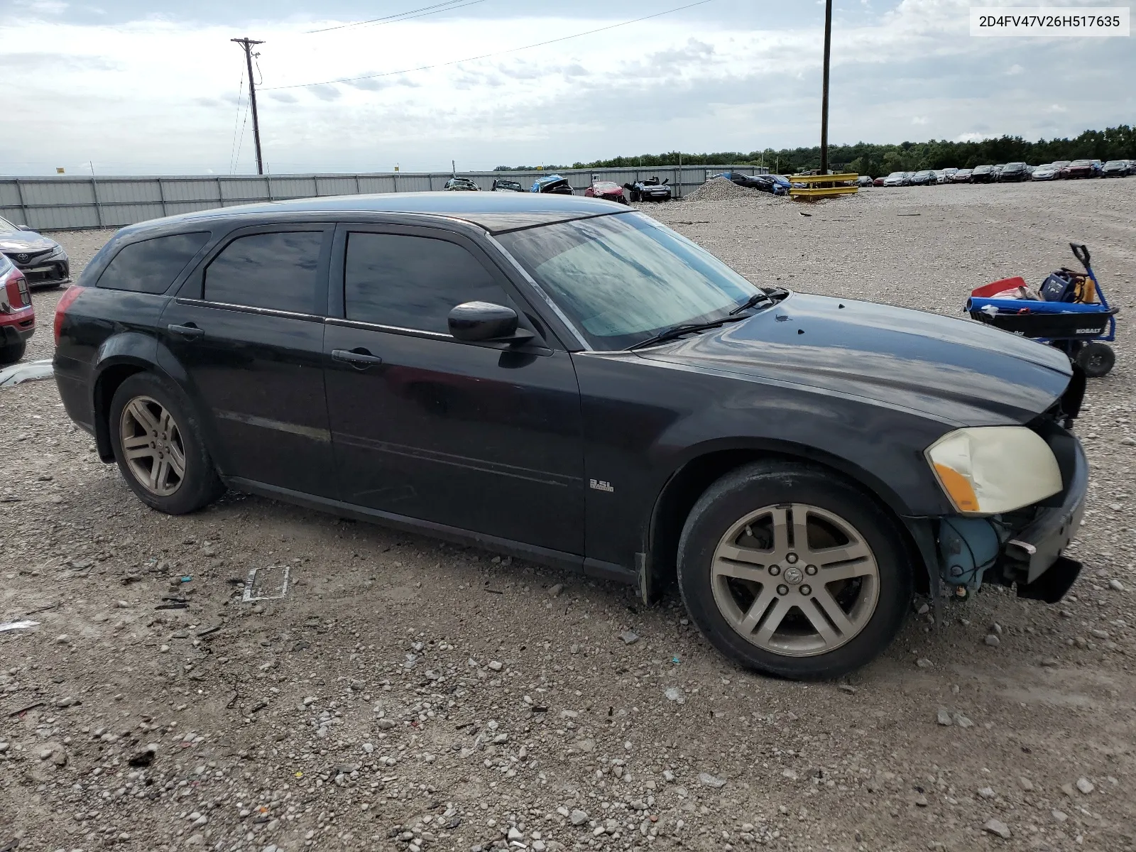 2006 Dodge Magnum Sxt VIN: 2D4FV47V26H517635 Lot: 65619664