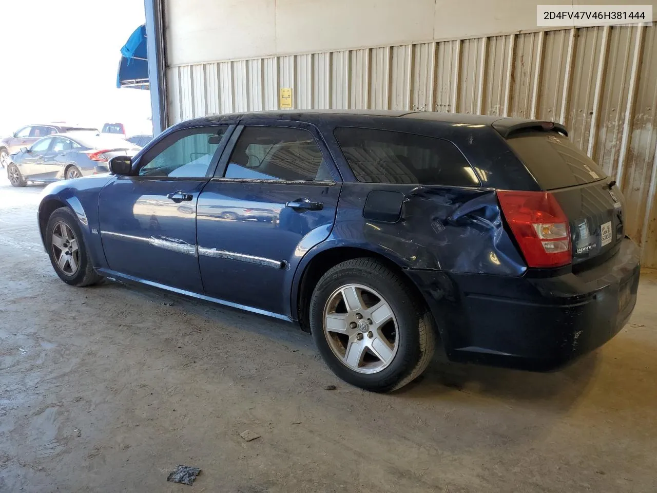 2006 Dodge Magnum Sxt VIN: 2D4FV47V46H381444 Lot: 71933324