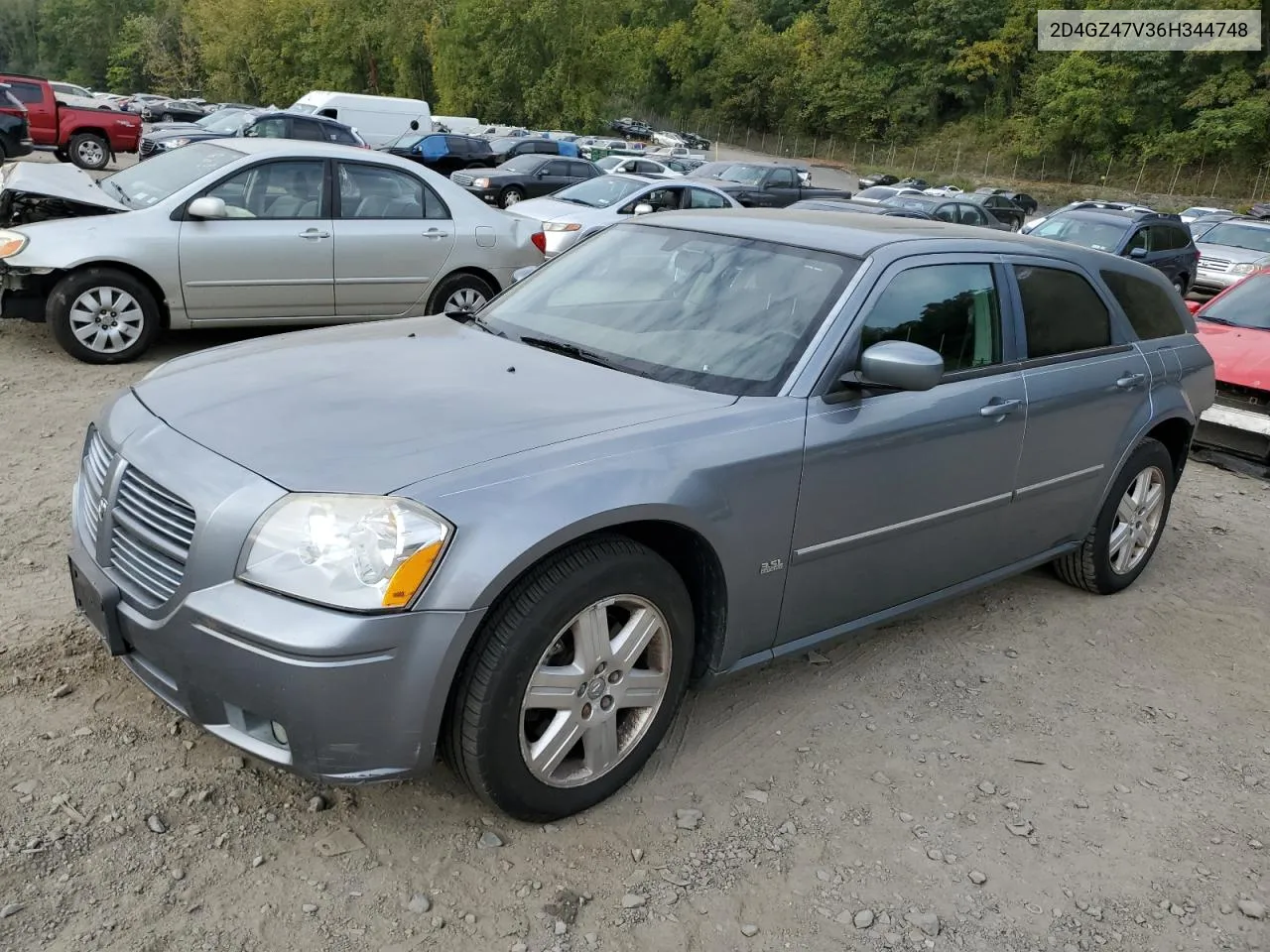 2006 Dodge Magnum Sxt VIN: 2D4GZ47V36H344748 Lot: 72354264