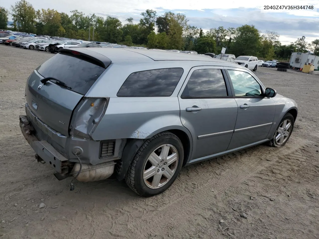 2006 Dodge Magnum Sxt VIN: 2D4GZ47V36H344748 Lot: 72354264