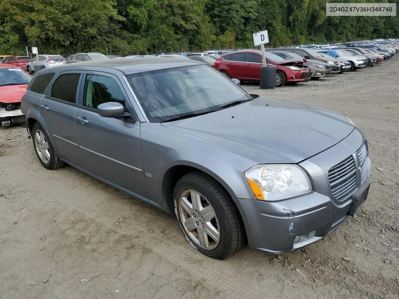 2006 Dodge Magnum Sxt VIN: 2D4GZ47V36H344748 Lot: 72354264