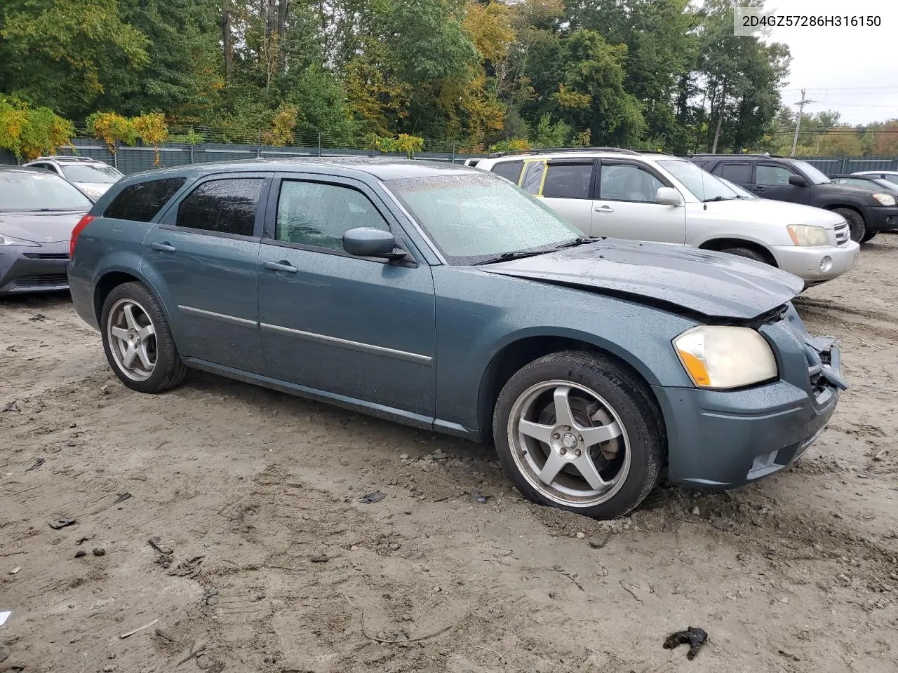 2006 Dodge Magnum R/T VIN: 2D4GZ57286H316150 Lot: 73038954