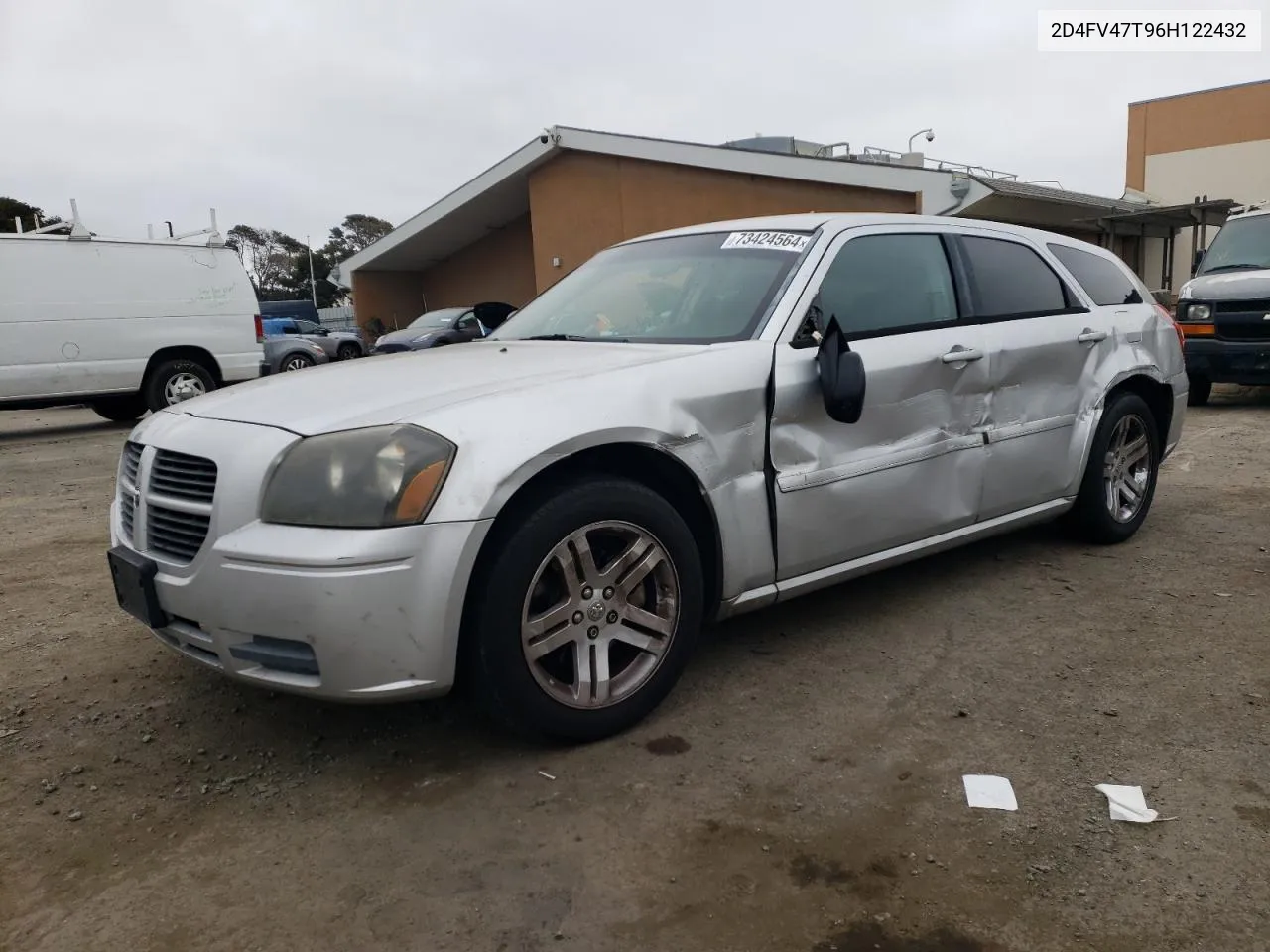 2006 Dodge Magnum Se VIN: 2D4FV47T96H122432 Lot: 73424564