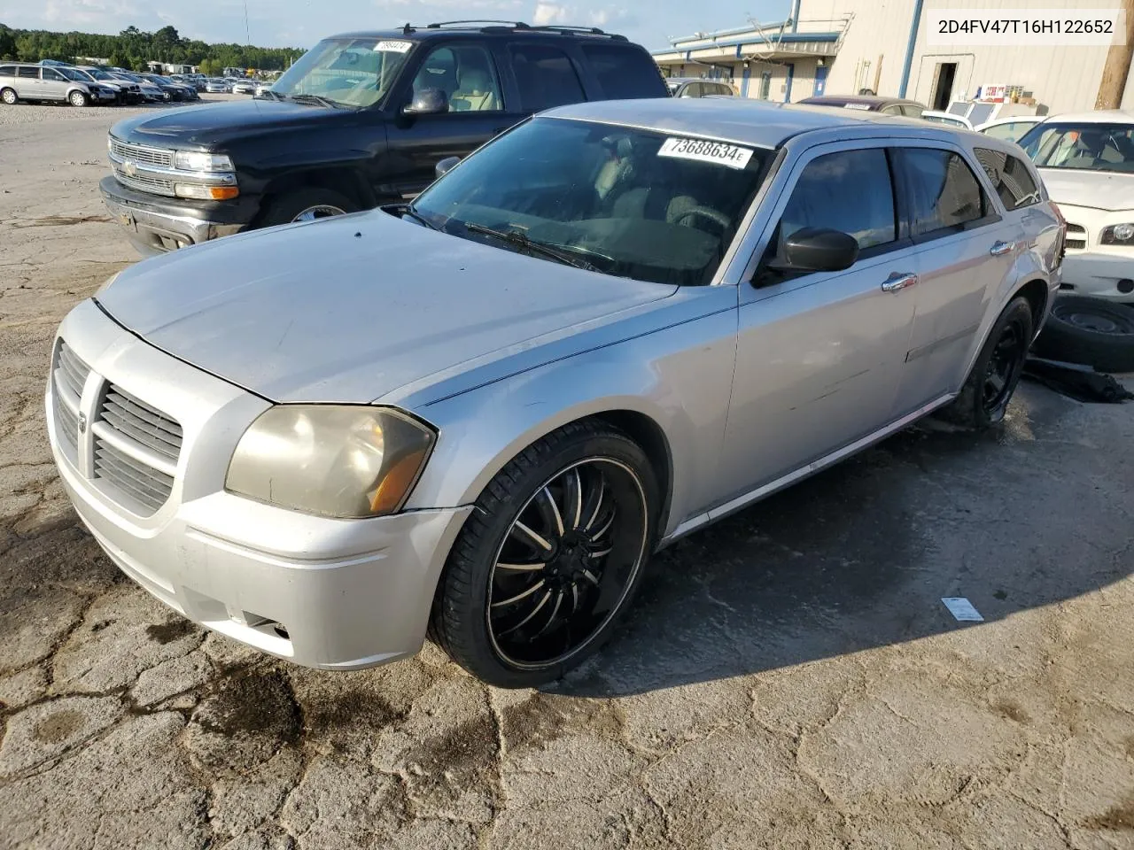 2006 Dodge Magnum Se VIN: 2D4FV47T16H122652 Lot: 73688634