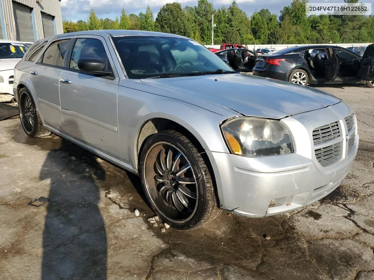 2D4FV47T16H122652 2006 Dodge Magnum Se