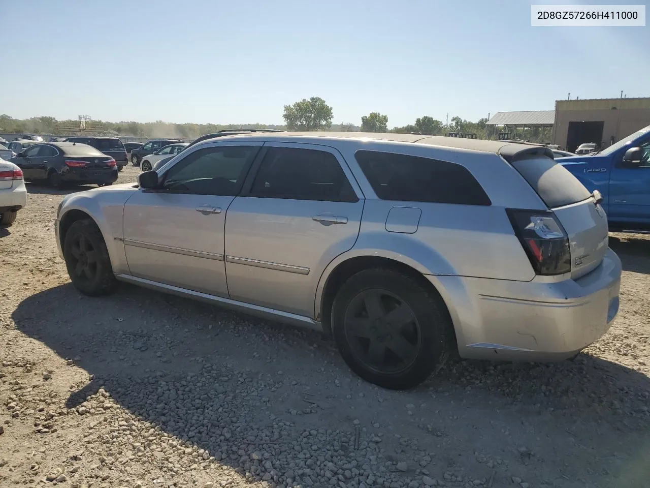 2006 Dodge Magnum R/T VIN: 2D8GZ57266H411000 Lot: 74456494