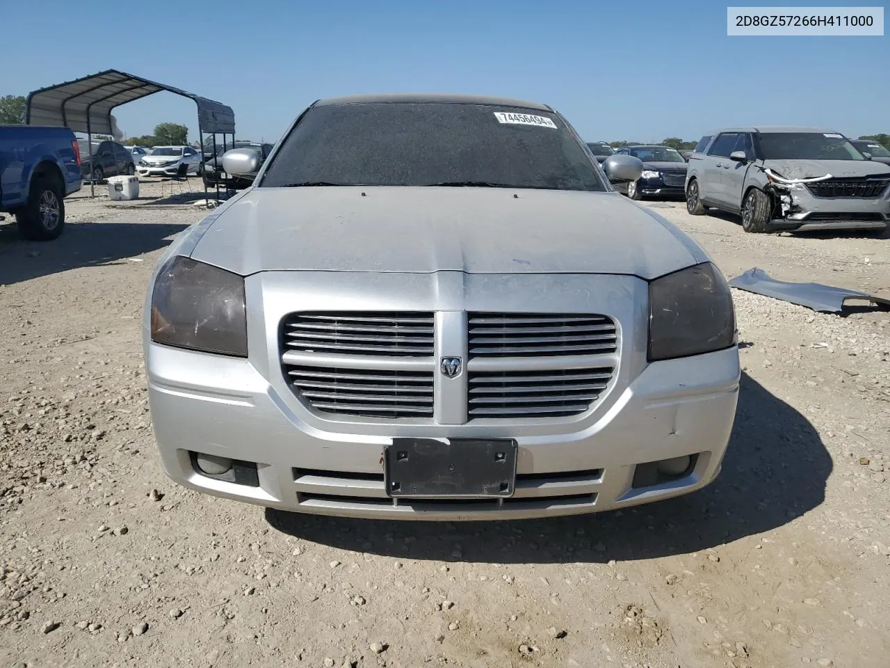 2006 Dodge Magnum R/T VIN: 2D8GZ57266H411000 Lot: 74456494